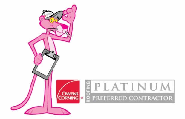 Owens Corning Platinum Prefered Contractor